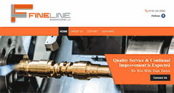 Desktop Screenshot of finelinemanufacturing.com